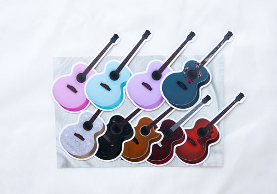 Eras Guitars Fridge Magnet Set