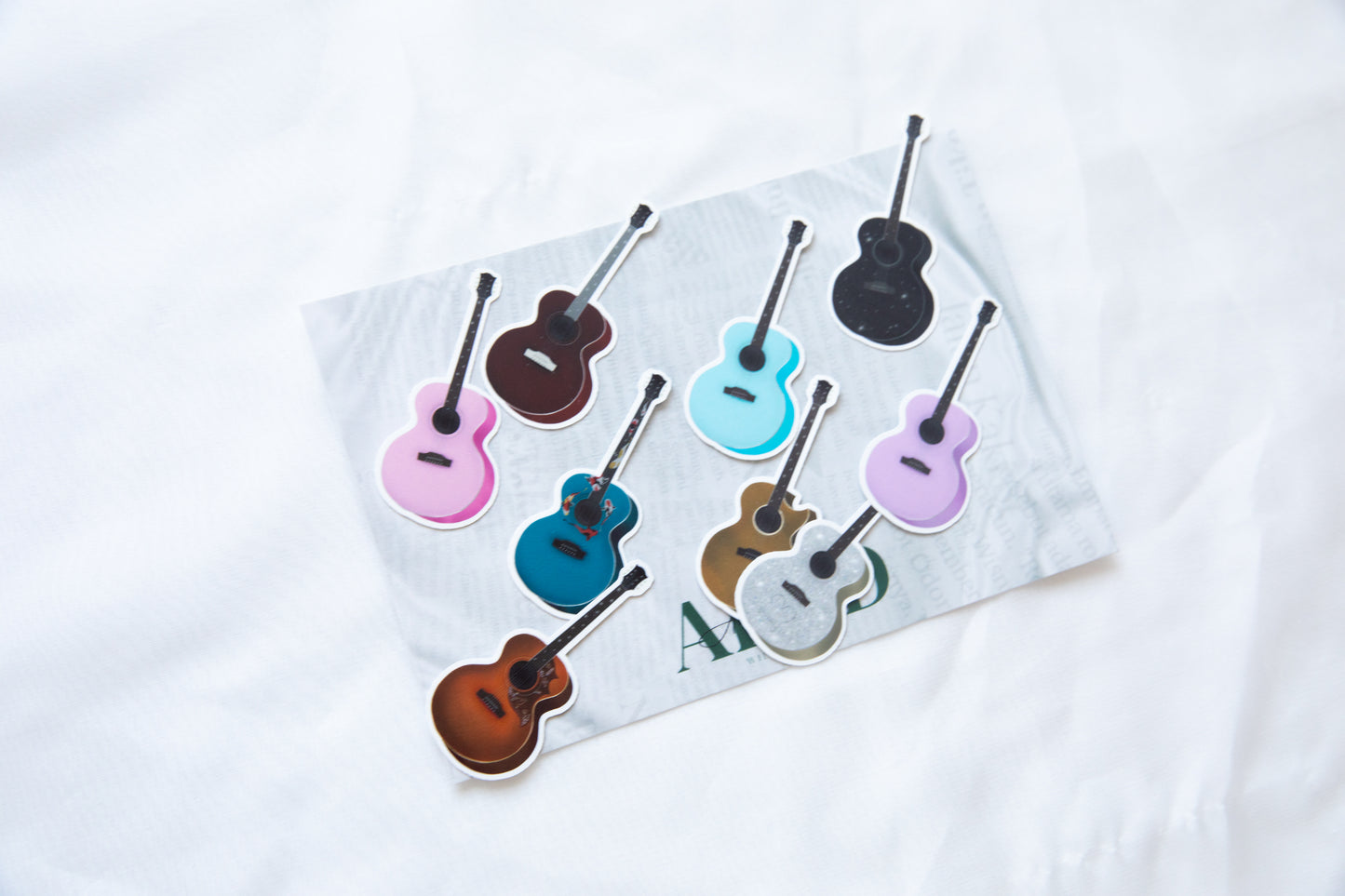 Eras Tour Guitar Sticker Set