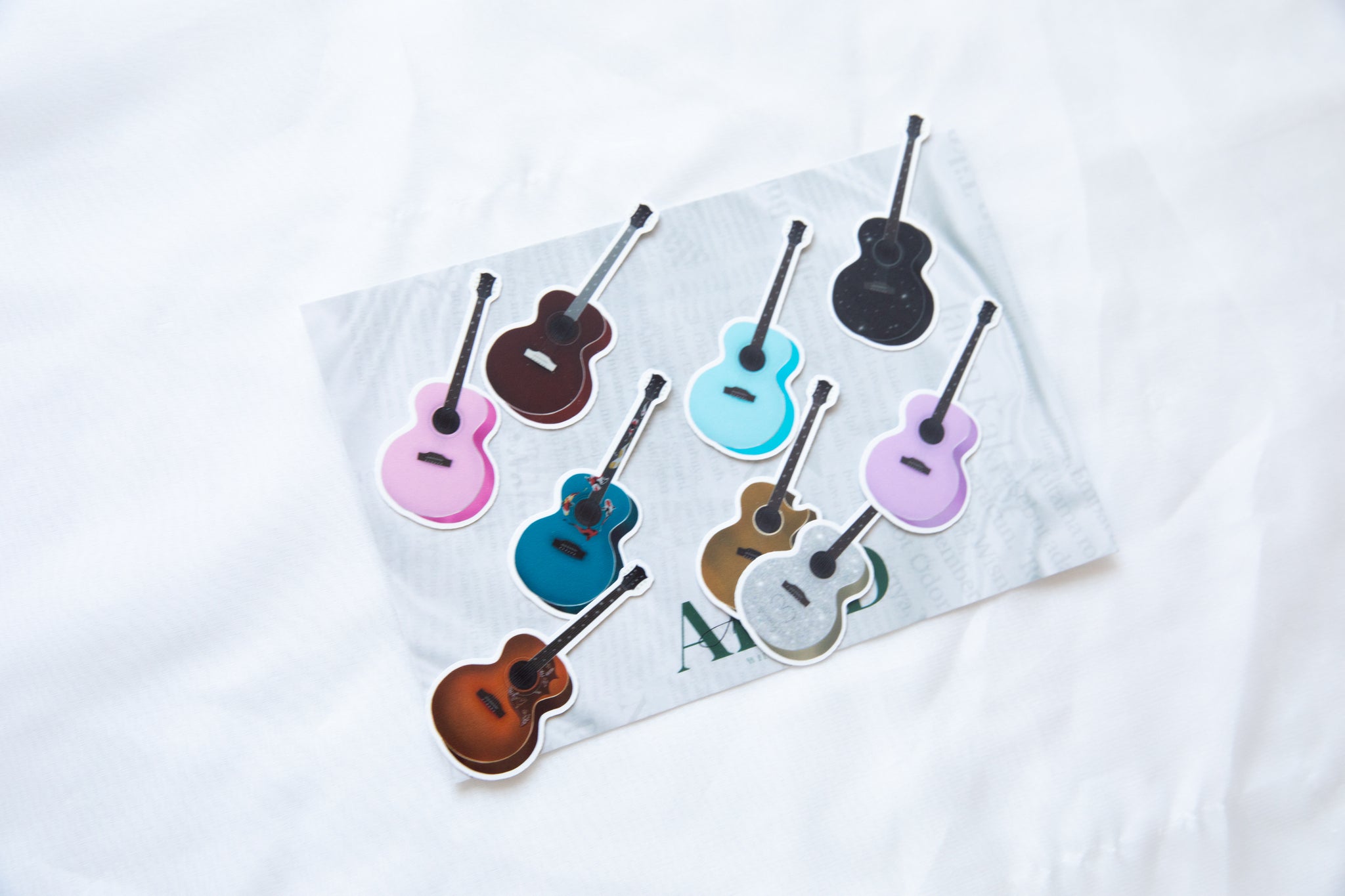 Eras Tour Guitar Sticker Set
