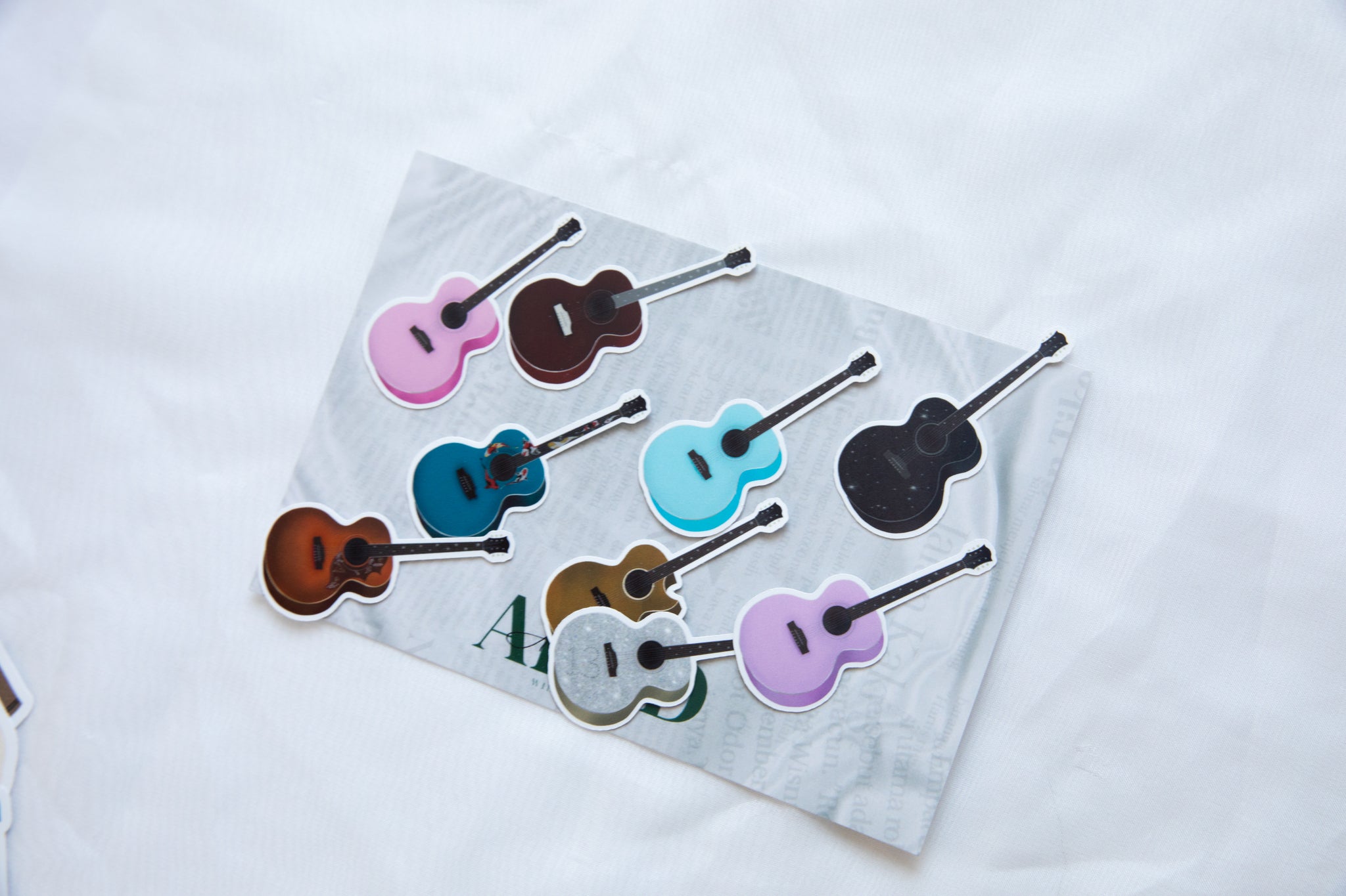 Eras Tour Guitar Sticker Set