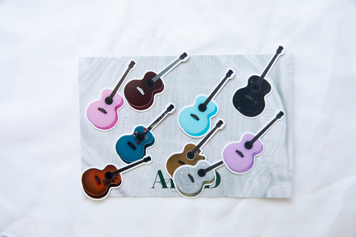 Eras Tour Guitar Sticker Set
