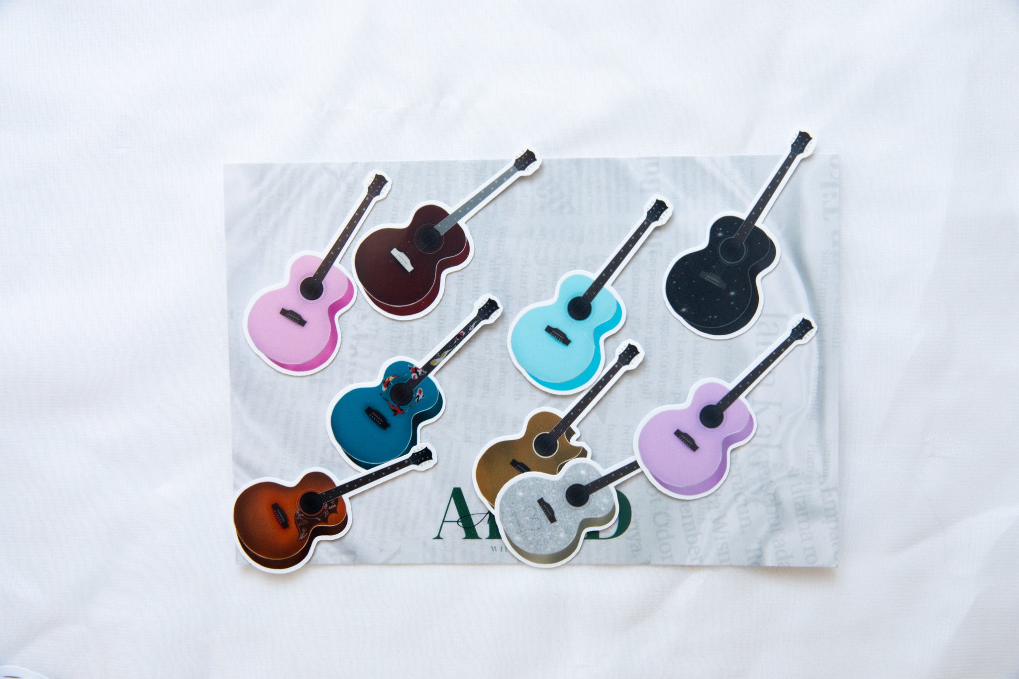 Eras Tour Guitar Sticker Set