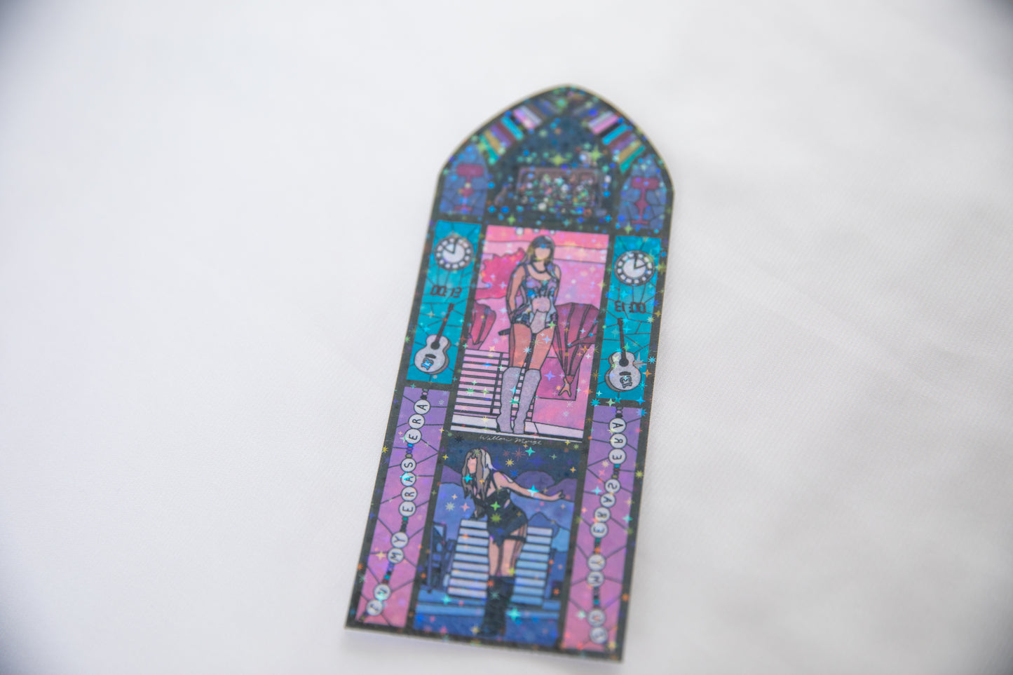 Eras Tour Stained Glass Bookmark