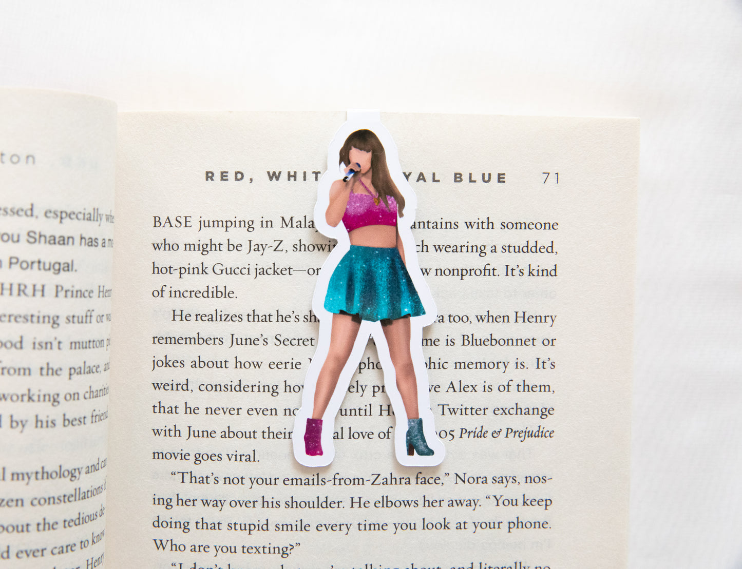 1989 Outfit Combo Magnetic Bookmarks