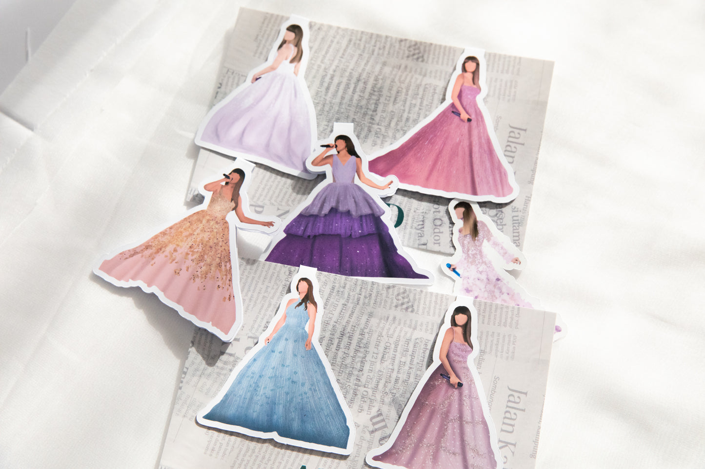 Eras Outfit Magnetic Bookmark Vault