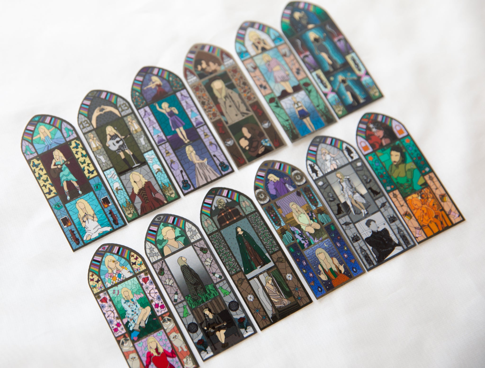 3" Stained Glass Eras Sticker Vault