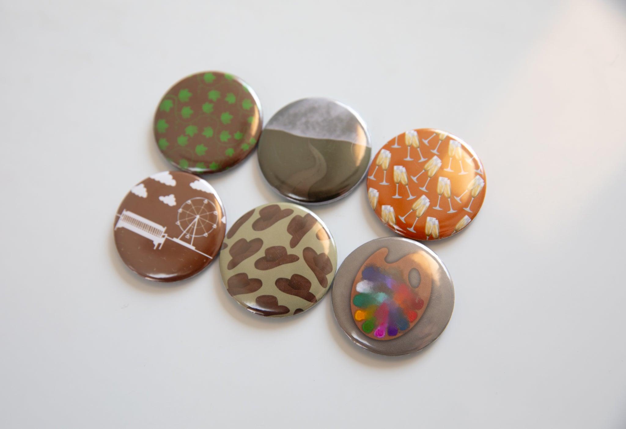 Evermore Button Magnet Set
