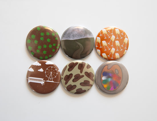 Evermore Button Magnet Set