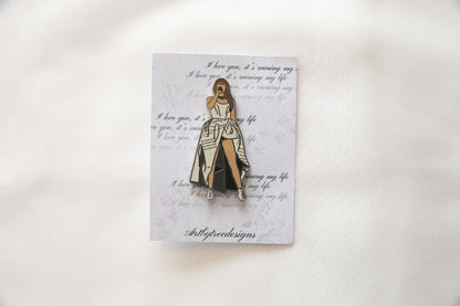 The Tortured Poet Pin