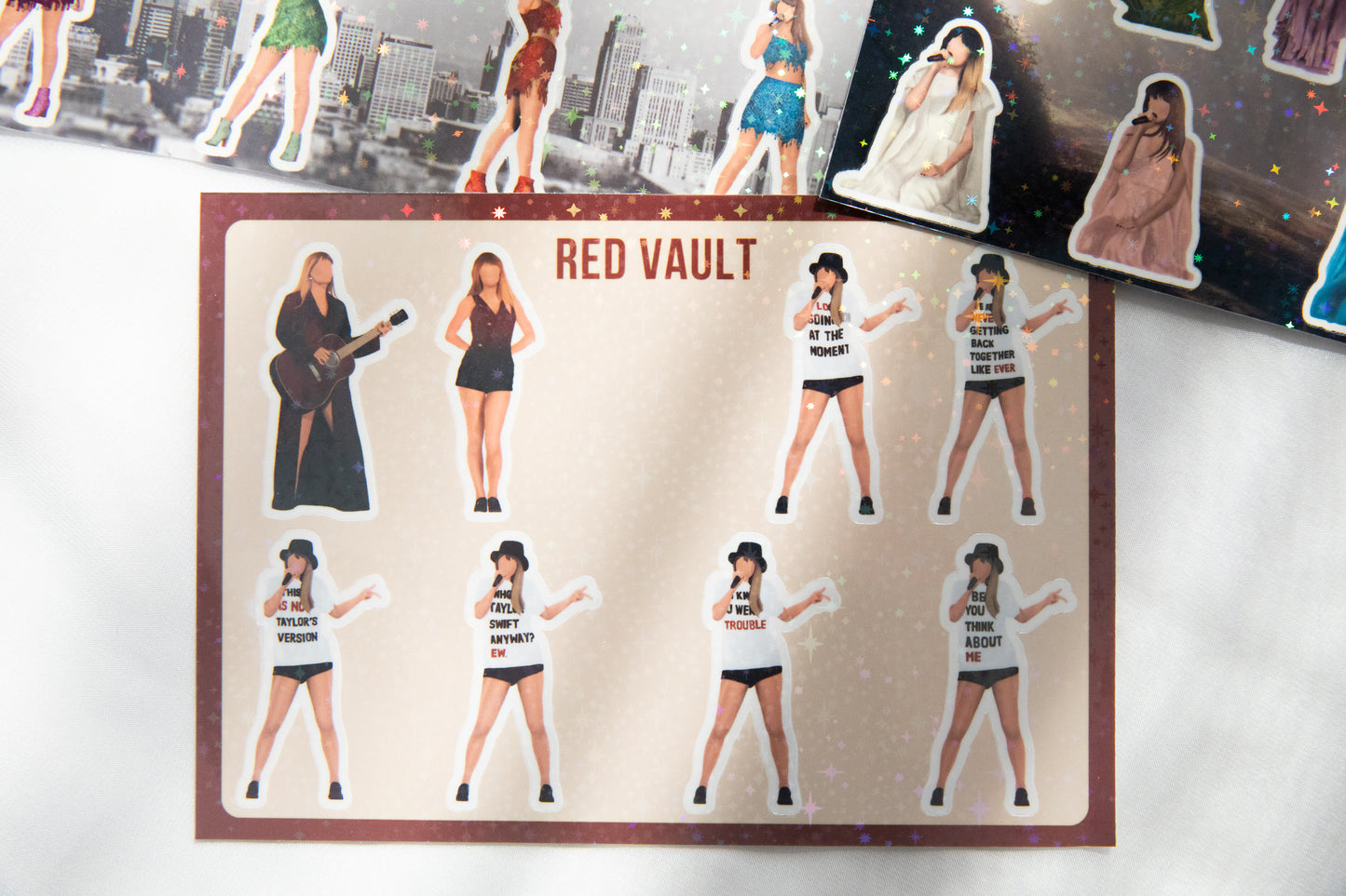 Eras Outfit Sticker Sheets