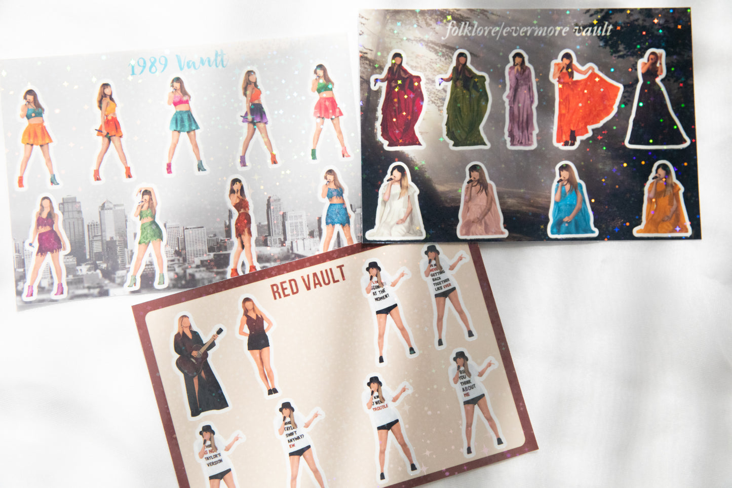 Eras Outfit Sticker Sheets