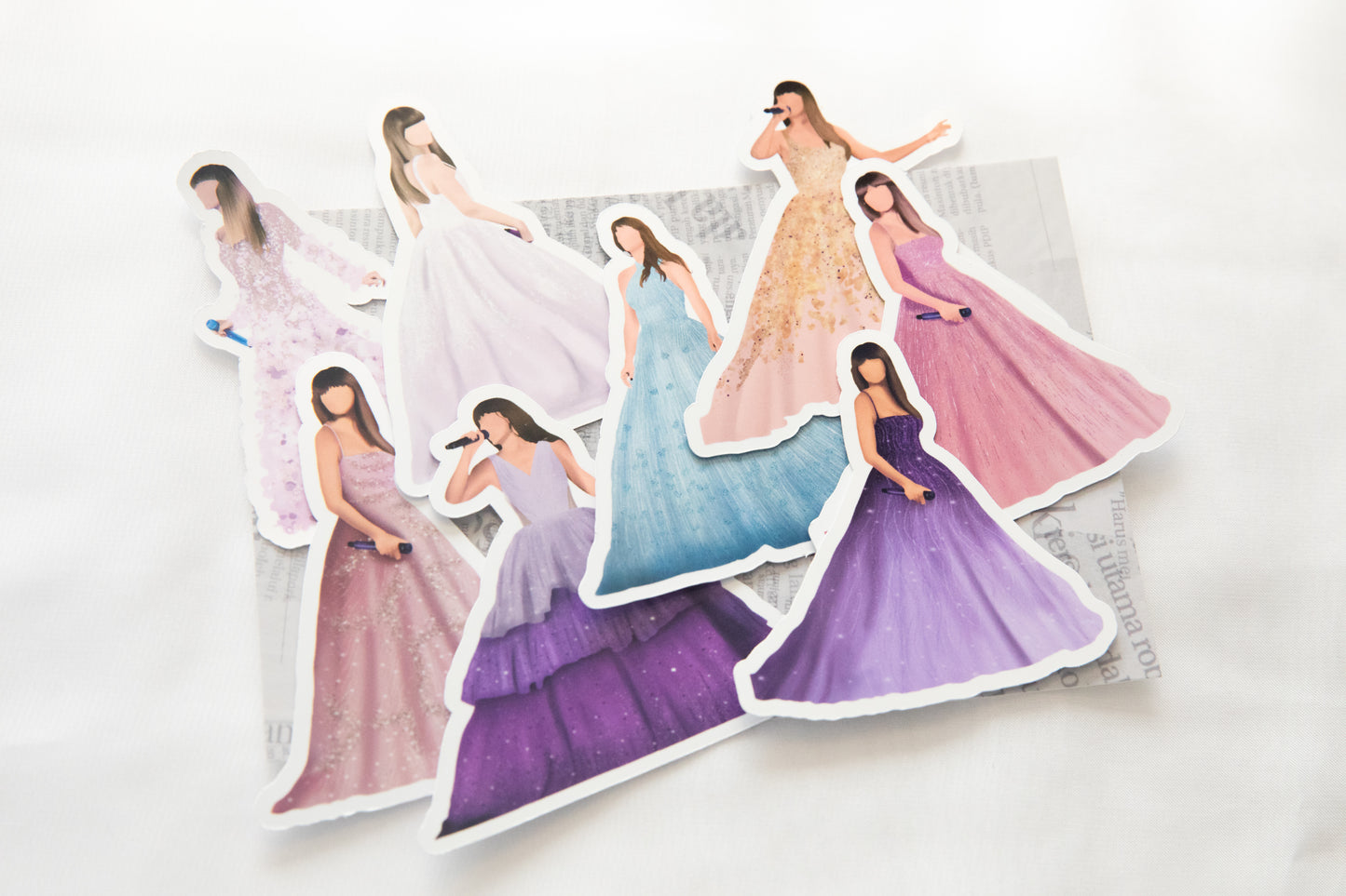 Speak Now Outfit Stickers