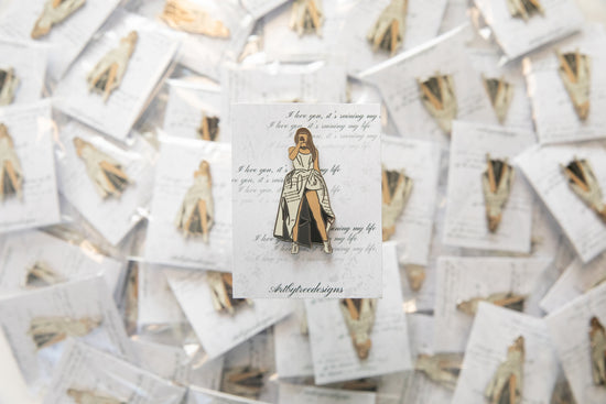 The Tortured Poet Pin