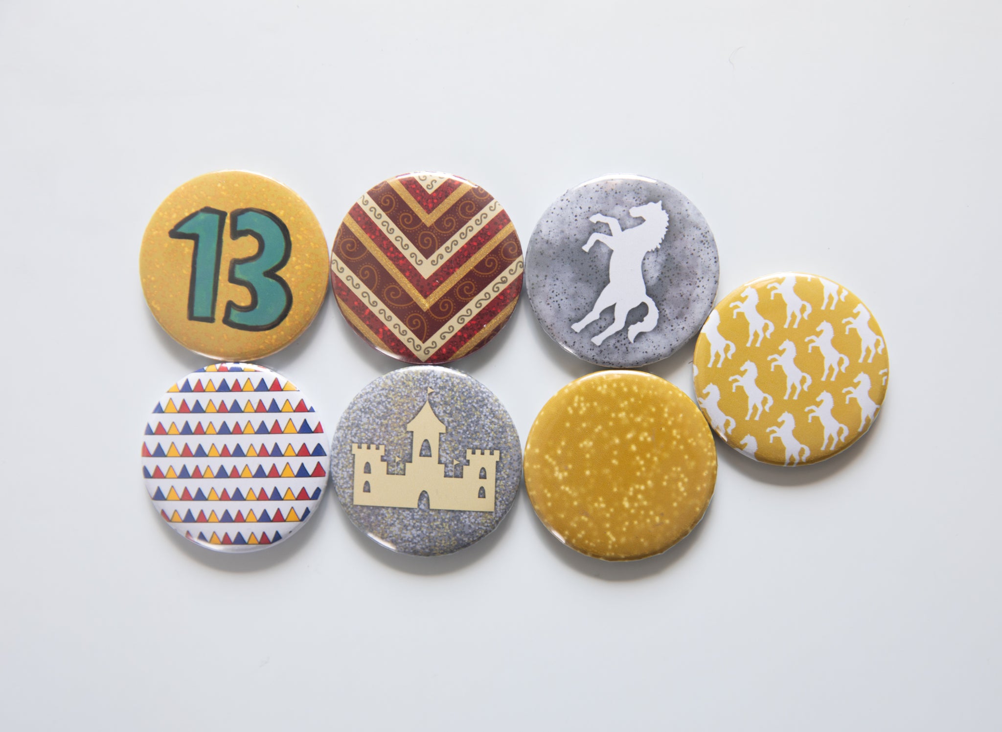 Fearless Button Magnet Set