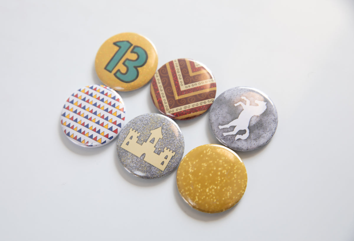 Fearless Button Magnet Set – ArtbyTreeDesigns