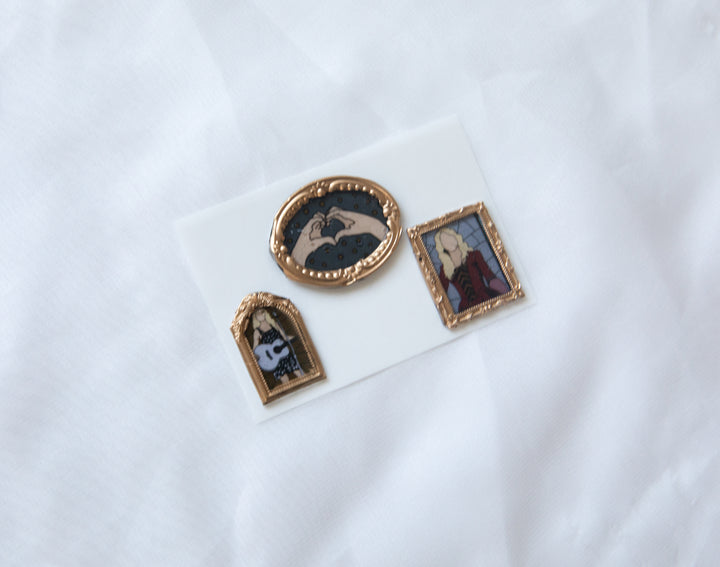 Fearless Framed Wax Seal Stickers & Magnets