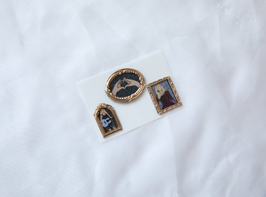 Fearless Framed Wax Seal Stickers & Magnets
