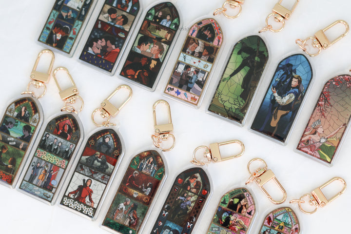 Lost In A Film Scene Acrylic Keychain Blind Box
