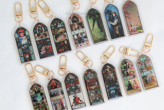 Lost In A Film Scene Acrylic Keychain Blind Box