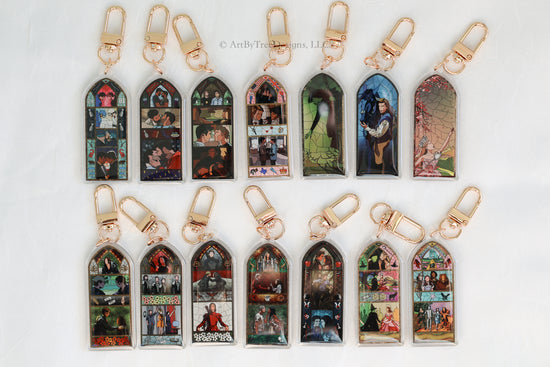 Lost In A Film Scene Acrylic Keychain Blind Box