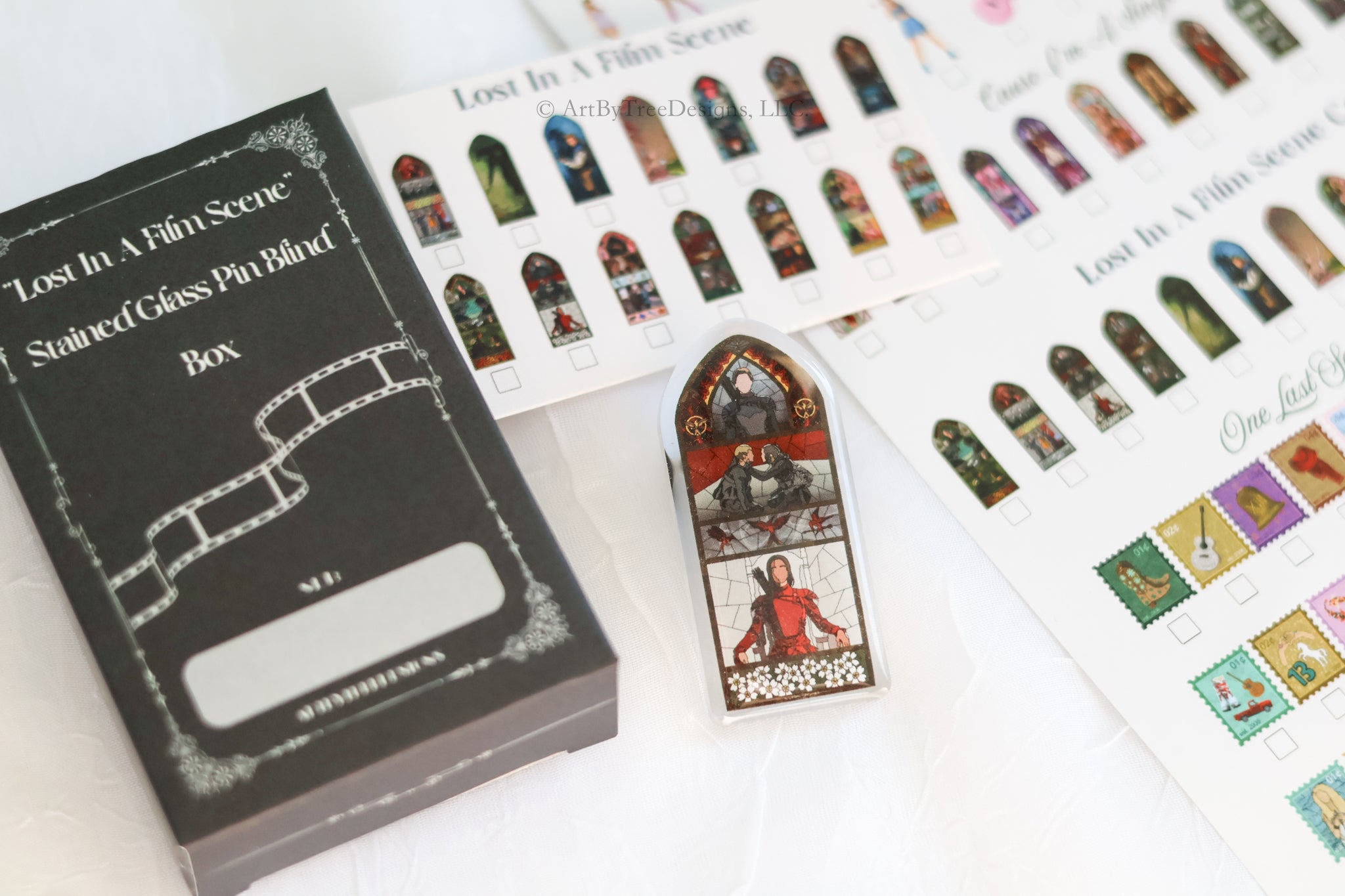 Lost In A Film Scene Acrylic Pin Blind Box