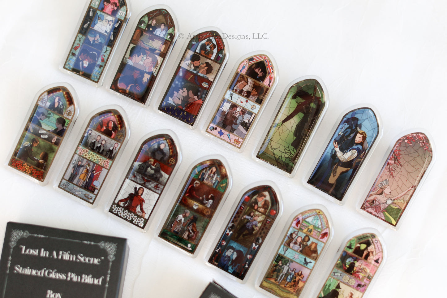 Lost In A Film Scene Acrylic Pin Blind Box