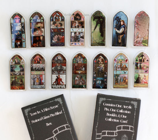 Lost In A Film Scene Acrylic Pin Blind Box