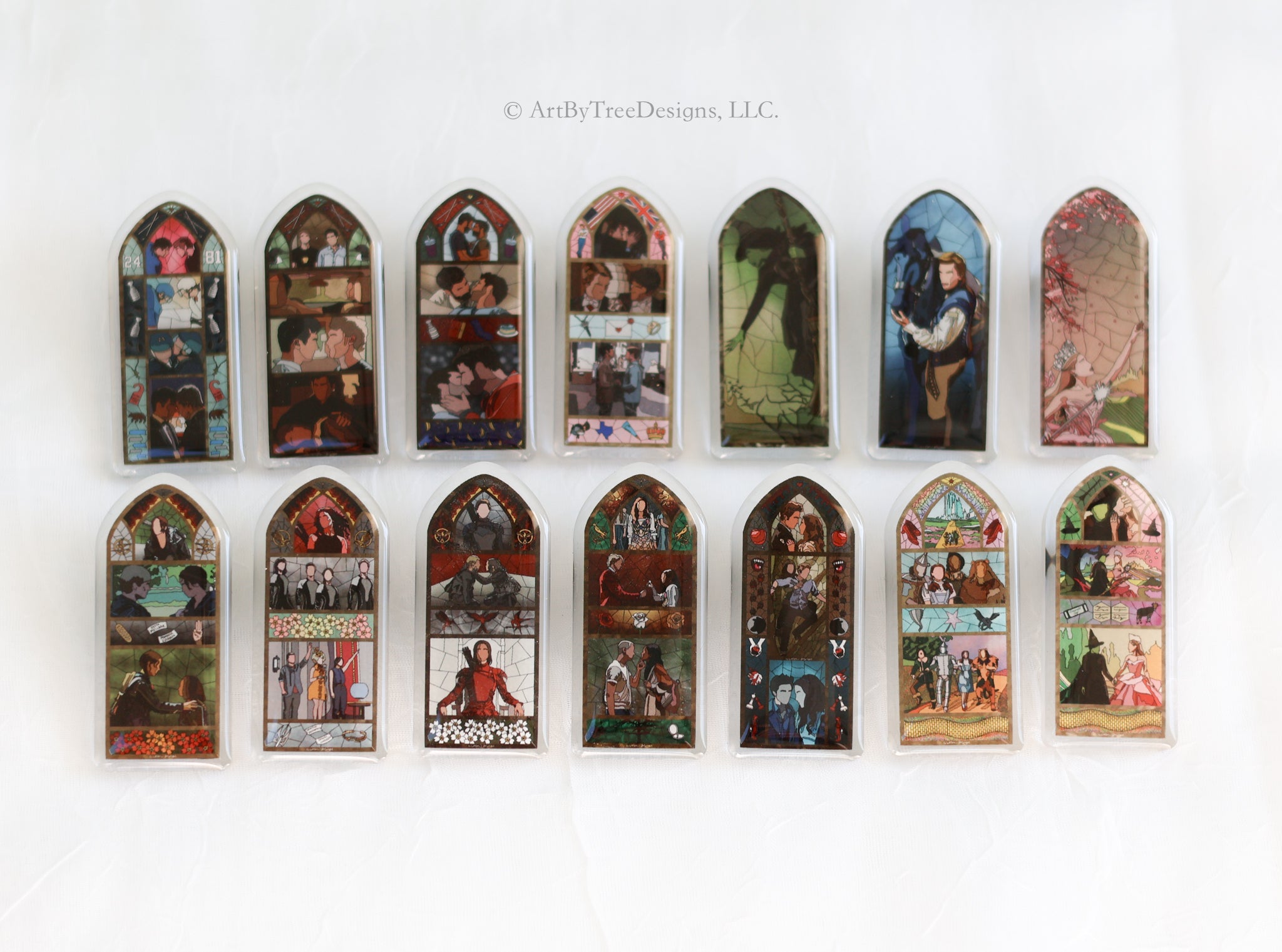 Lost In A Film Scene Acrylic Pin Blind Box