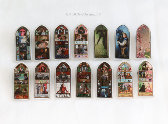 Lost In A Film Scene Acrylic Pin Blind Box