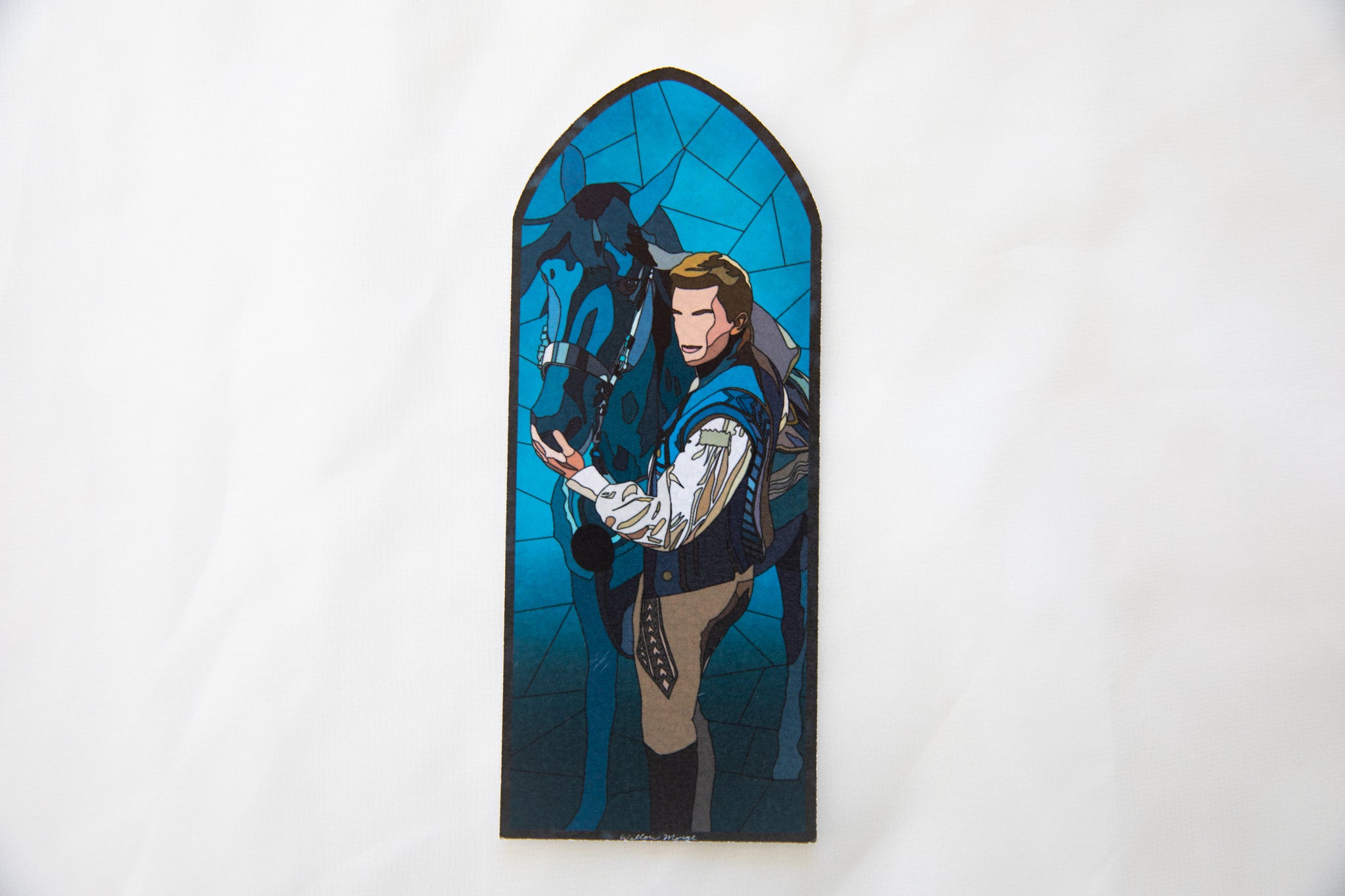 Fiyero Stained Glass Bookmark