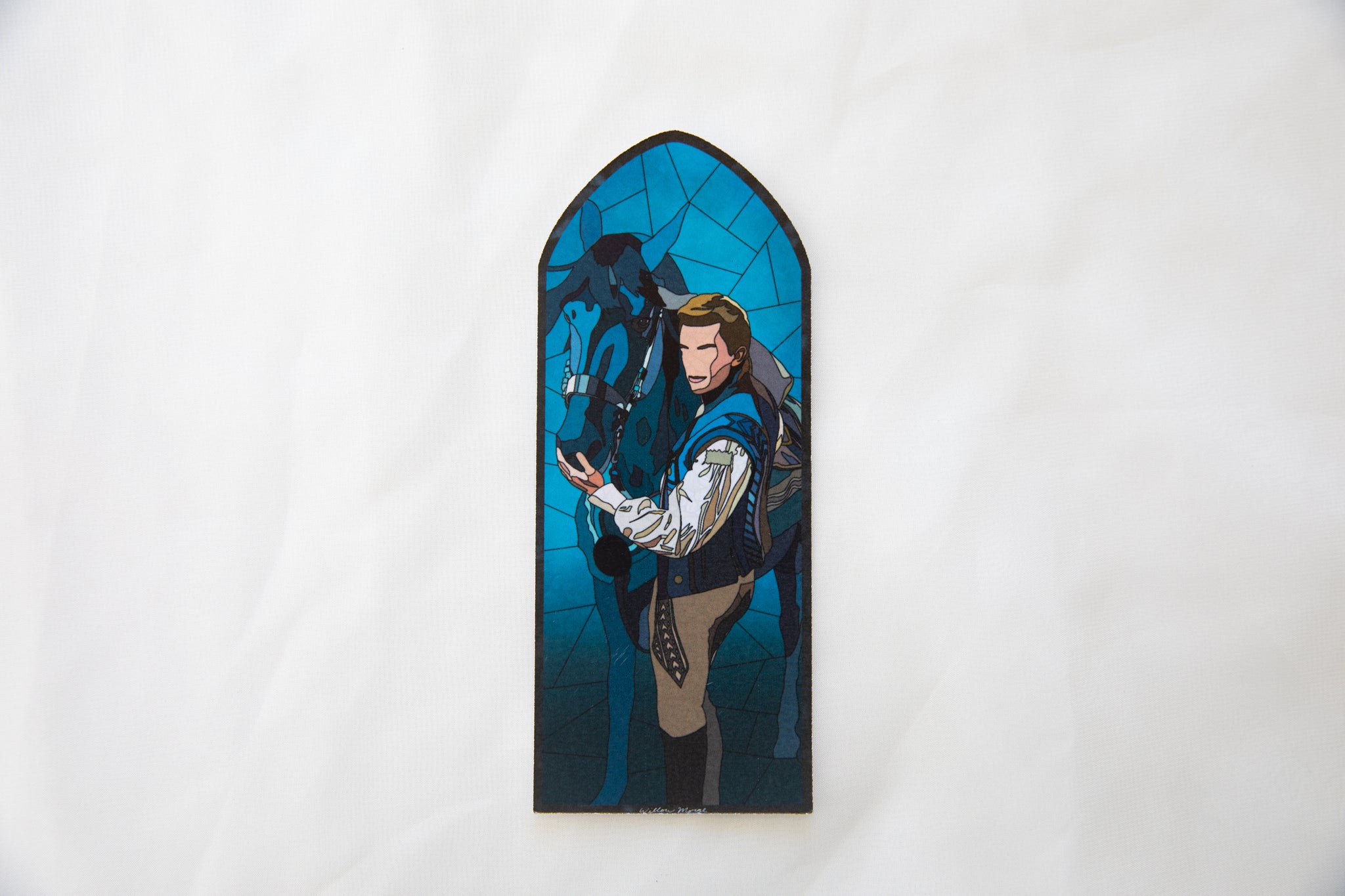 Fiyero Stained Glass Bookmark