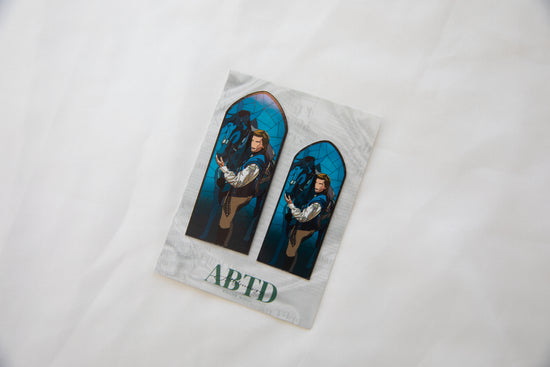 Fiyero Stained Glass Sticker