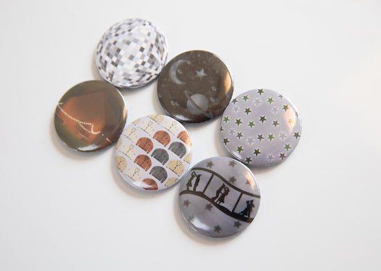Folklore Button Magnet Set