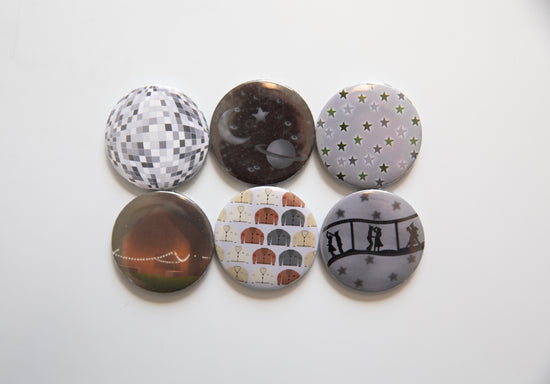 Folklore Button Magnet Set