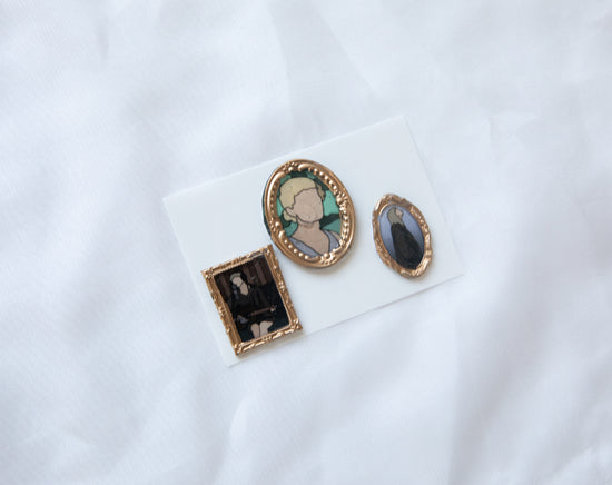 Folklore Framed Wax Seal Stickers & Magnets