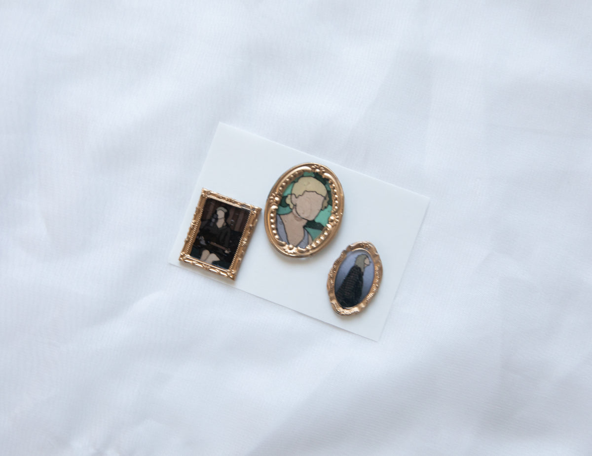 Folklore Framed Wax Seal Stickers & Magnets