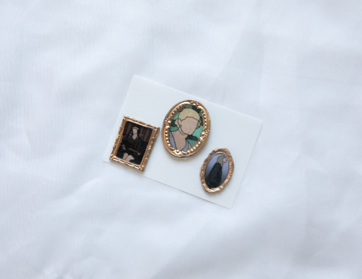 Folklore Framed Wax Seal Stickers & Magnets