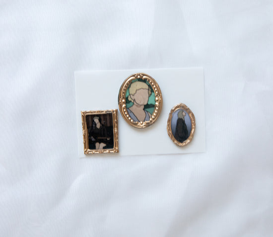 Folklore Framed Wax Seal Stickers & Magnets