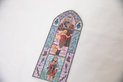 Fruitcake Stained Glass Bookmark