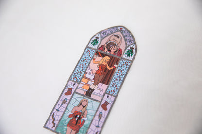 Fruitcake Stained Glass Bookmark