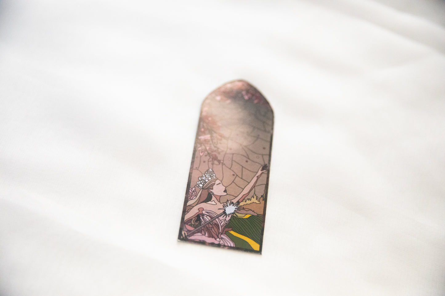 Galinda Stained Glass Fridge Magnet