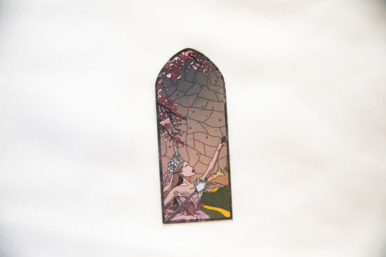 Galinda Stained Glass Fridge Magnet