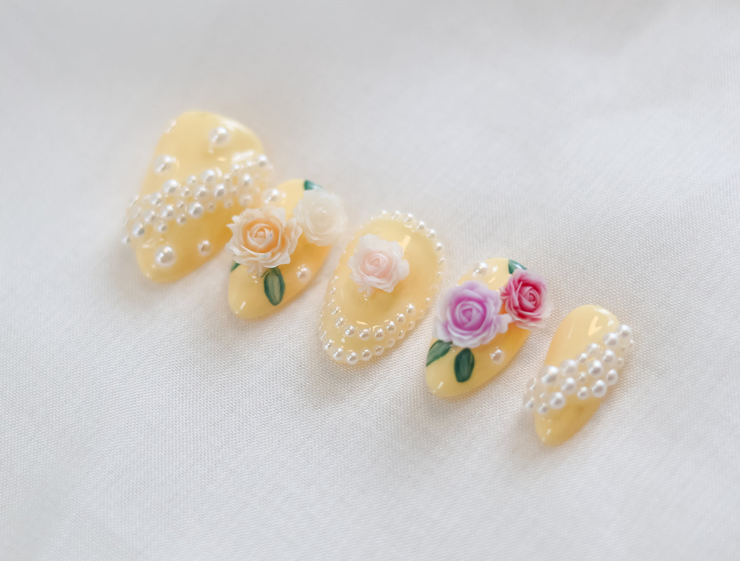 Garden Party Press On Nail Set