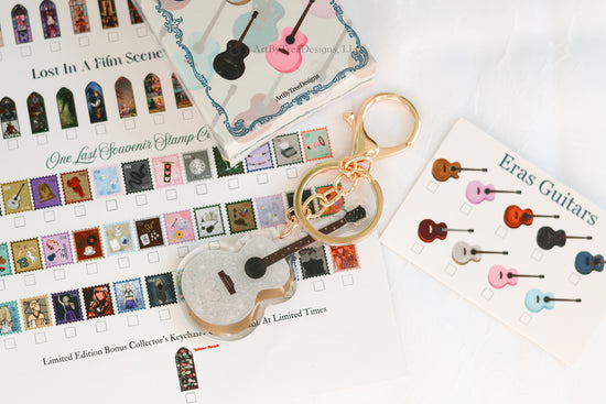Eras Guitars Acrylic Keychain Blind Box