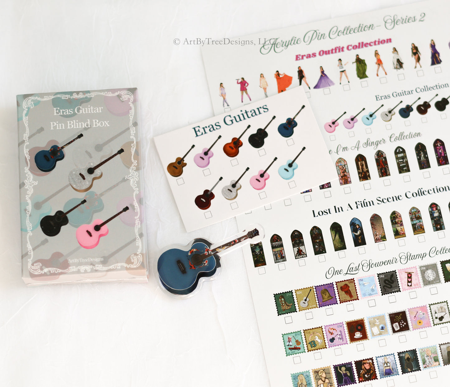 Eras Guitars Acrylic Pin Blind Box