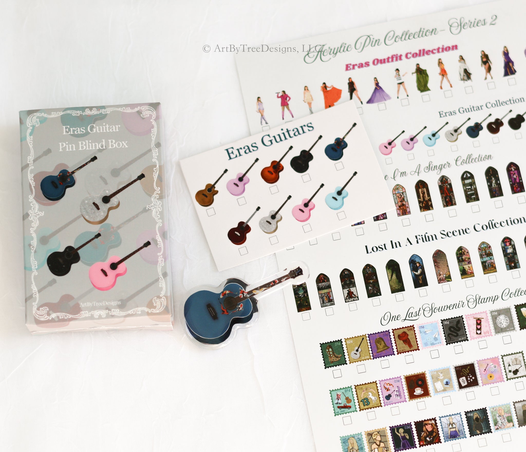 Eras Guitars Acrylic Pin Blind Box