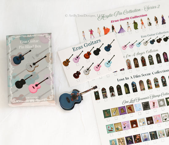 Eras Guitars Acrylic Pin Blind Box