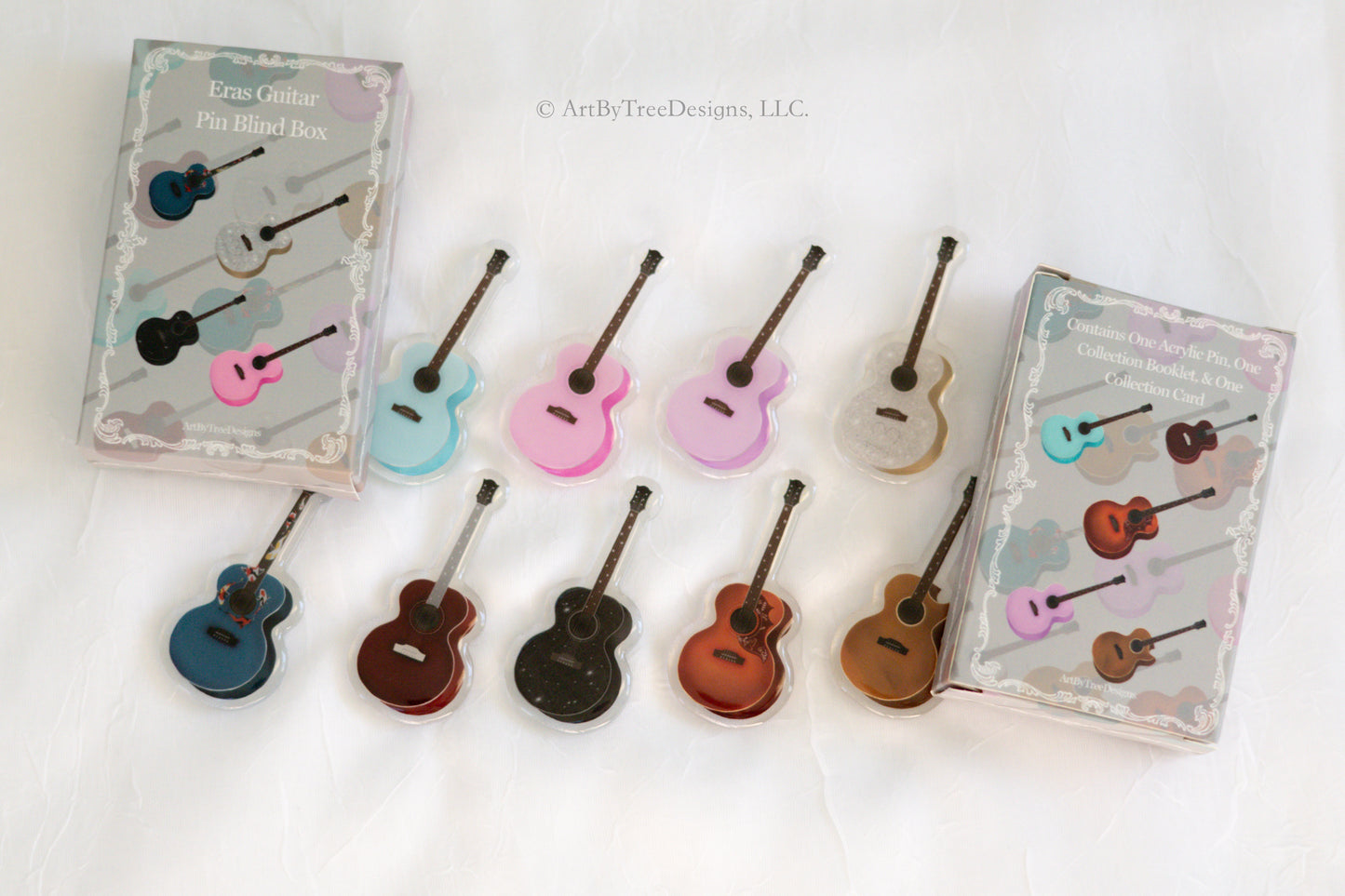 Eras Guitars Acrylic Pin Blind Box