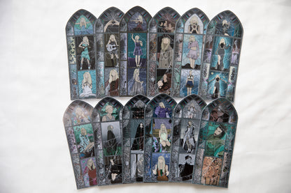 Eras Stained Glass Bookmarks-LIMITED EDITION HAUNTED VERSION