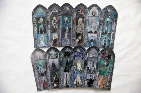 Eras Stained Glass Bookmarks-LIMITED EDITION HAUNTED VERSION